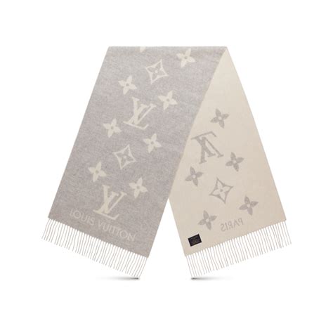 louis vuitton reykjavik scarf grey|Louis Vuitton scarf s00.